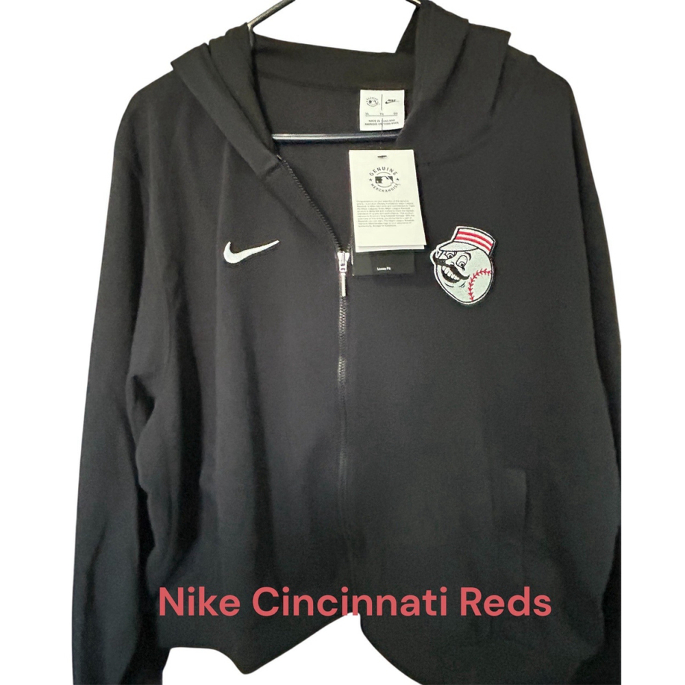 Nike cincinnati red sweatshirt Long Sleeve Women's XL Zip Up